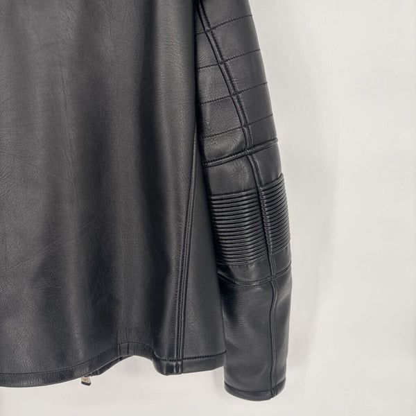 GIORGIO ARMANI LEATHER MOTO JACKET