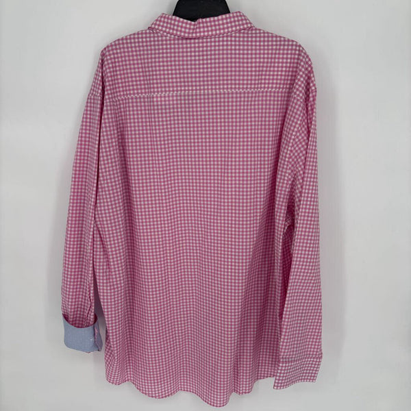 TOMMY BAHAMA ISLAND ZONE GINGHAM BUTTON DOWN SHIRT