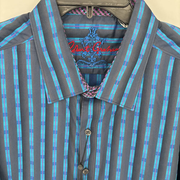 ROBERT GRAHAM KORBEN BUTTON DOWN SHIRT