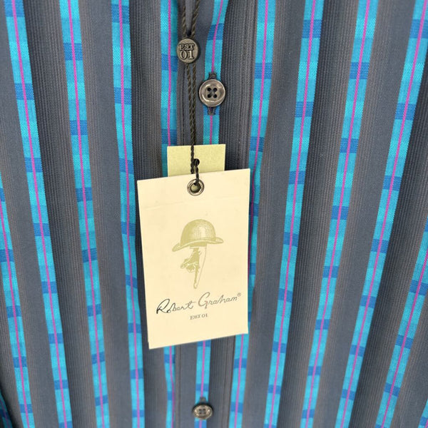 ROBERT GRAHAM KORBEN BUTTON DOWN SHIRT