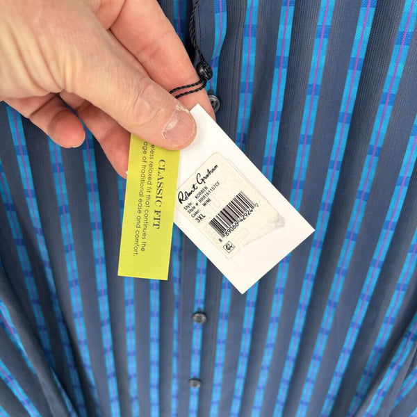 ROBERT GRAHAM KORBEN BUTTON DOWN SHIRT