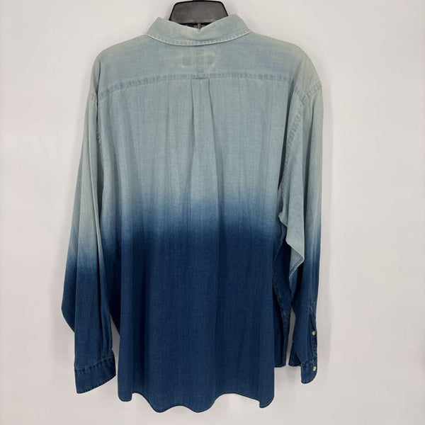 RALPH LAUREN CHAMBRAY HOMBRE BUTTON DOWN SHIRT