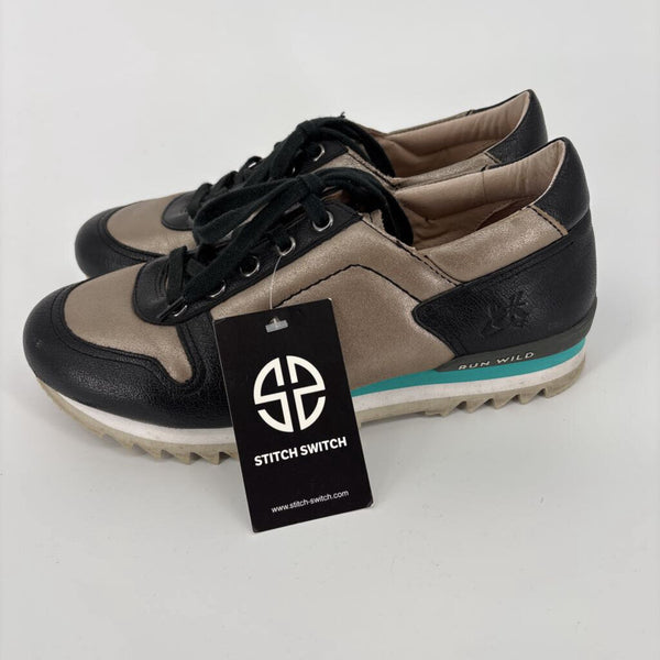 JOHN FLUVOG RUN WILD METALLIC SNEAKERS