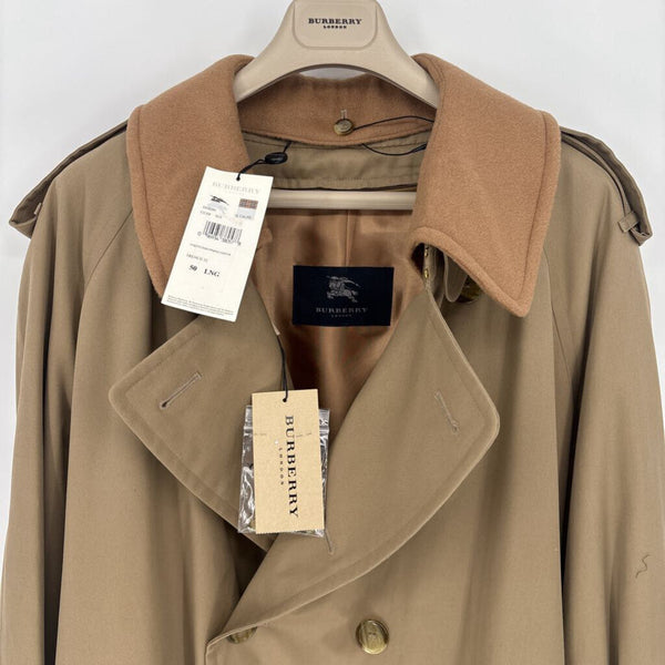 BURBERRY HERITAGE KENSINGTON BELTED TRENCH COAT