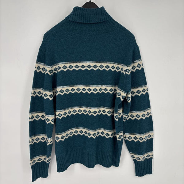 TODD SNYDER 100% MERINO WOOL TURTLENECK SWEATER