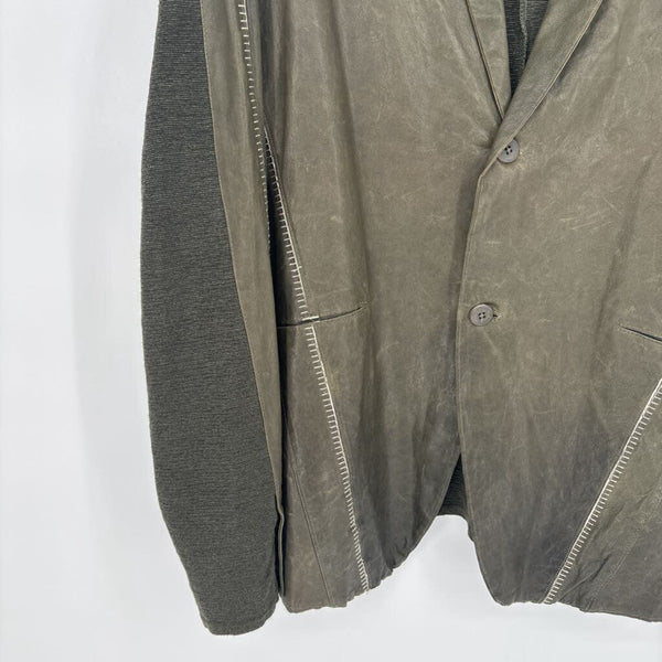TRANSIT LEATHER BLAZER