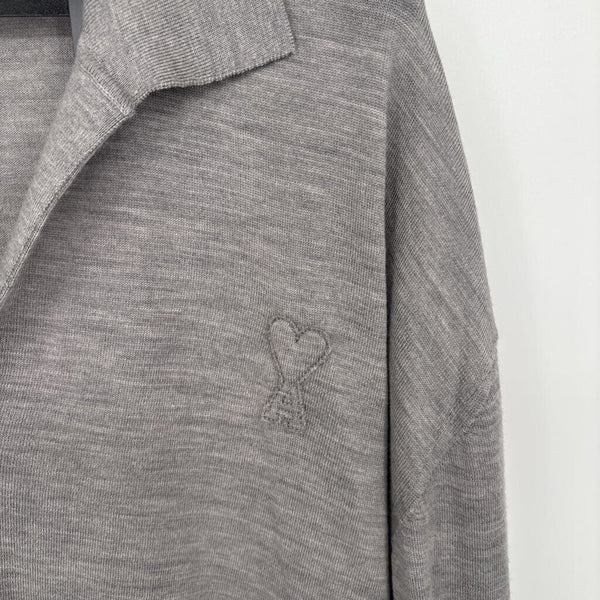 AMI ALEXANDER MATIUSSI V-NECK SWEATER