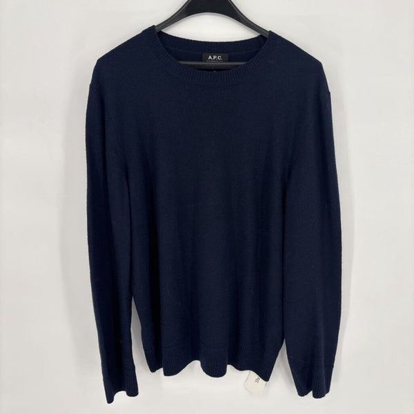 A.P.C. RUE MADAME PARIS MERINO WOOL SWEATER