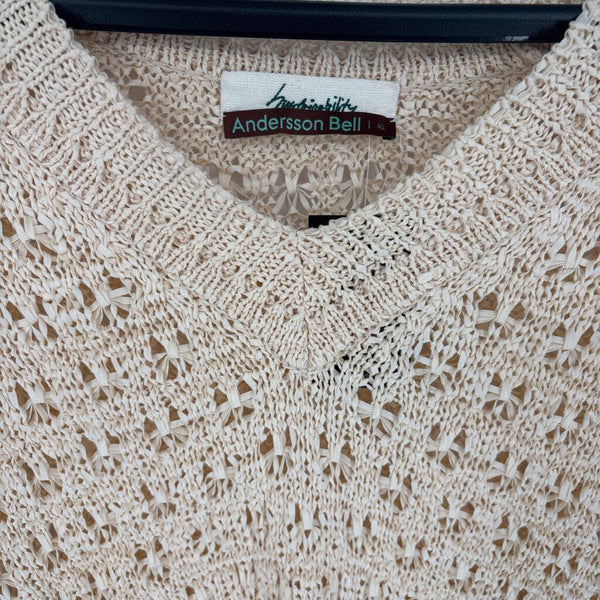 ANDERSSON BELL SUSTAINABILITY V-NECK SWEATER VEST