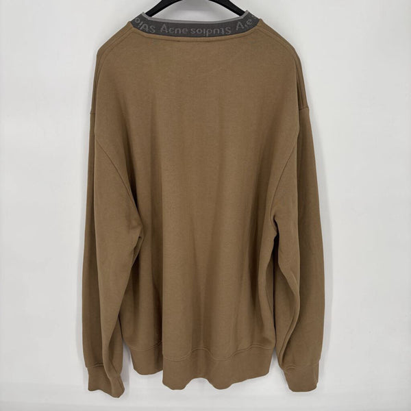 ACNE STUDIOS FACE COLLAR SWEATSHIRT