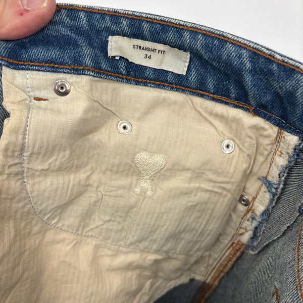 AMI STRAIGHT FIT JEANS