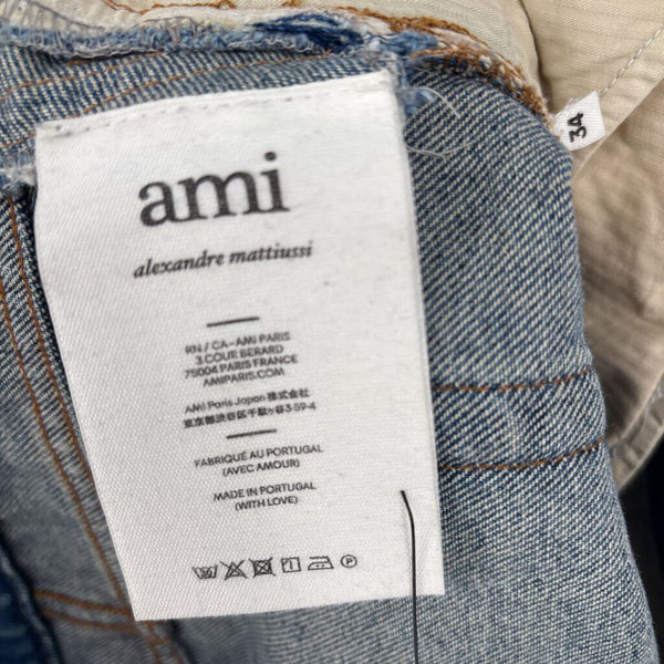AMI STRAIGHT FIT JEANS