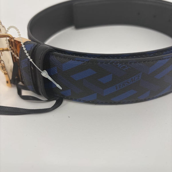 VERSACE GOLD MEDUSA HEAD REVERSIBLE BELT