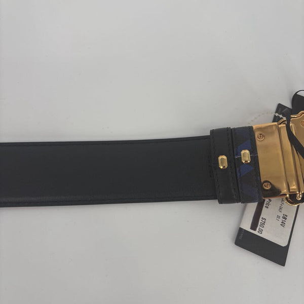 VERSACE GOLD MEDUSA HEAD REVERSIBLE BELT