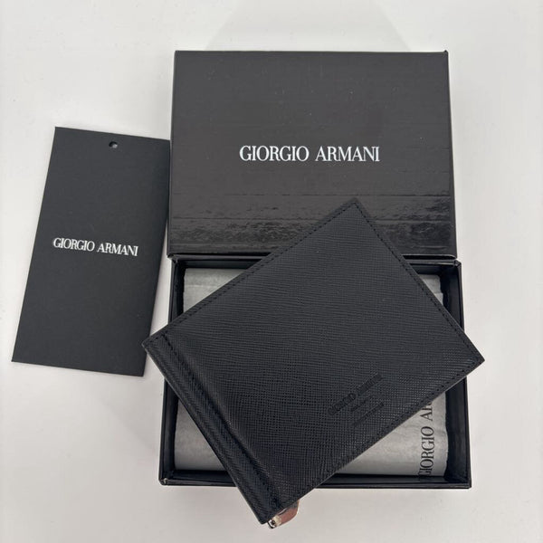 GIORGIO ARMANI PORTA C/C VITELLO ST. SAFFIANO Y2R005 BI-FOLD WALLET