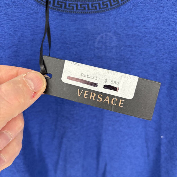 VERSACE ROMAN KEY NECK SWEATER (RETAIL $550)