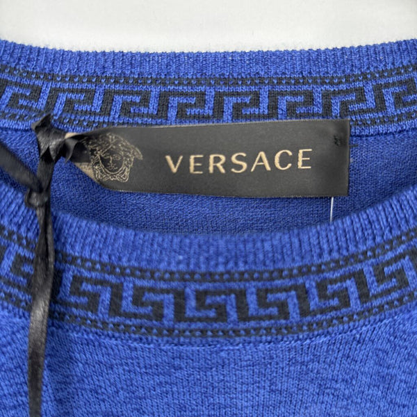 VERSACE ROMAN KEY NECK SWEATER (RETAIL $550)