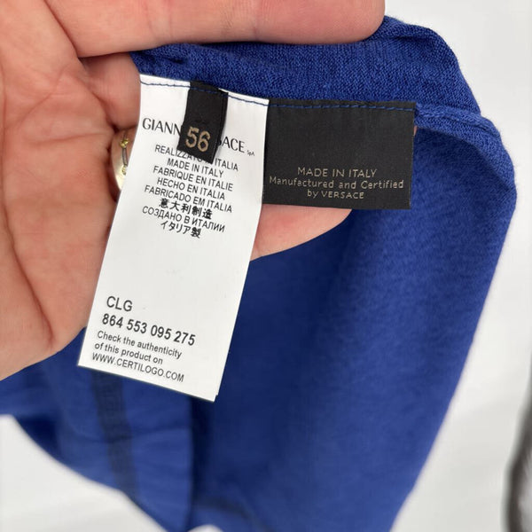 VERSACE ROMAN KEY NECK SWEATER (RETAIL $550)