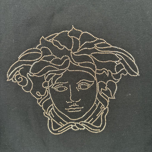 VERSACE RHINESTONE MEDIUSA T-SHIRT