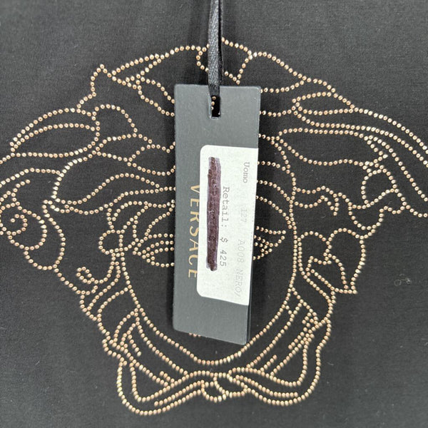 VERSACE RHINESTONE MEDIUSA T-SHIRT