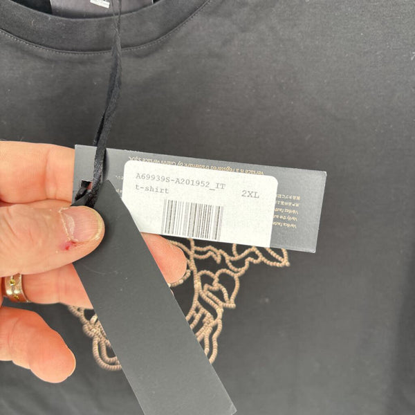 VERSACE RHINESTONE MEDIUSA T-SHIRT