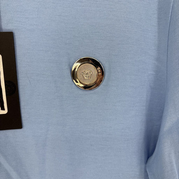 VERSACE SILVER MEDALLION T-SHIRT (RETAIL ($375)