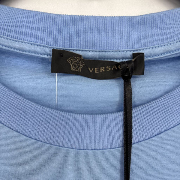 VERSACE SILVER MEDALLION T-SHIRT (RETAIL ($375)