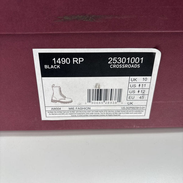 DR. MARTENS 1490 RP CROSSROADS 10 EYELET BOOTS (MADE IN ENGLAND)