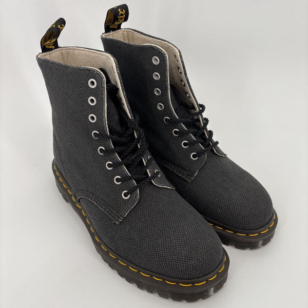 DR. MARTENS PASCAL MILITARY HEAVY CANVAS BOOTS