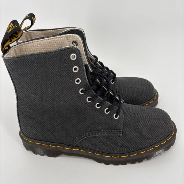 DR. MARTENS PASCAL MILITARY HEAVY CANVAS BOOTS
