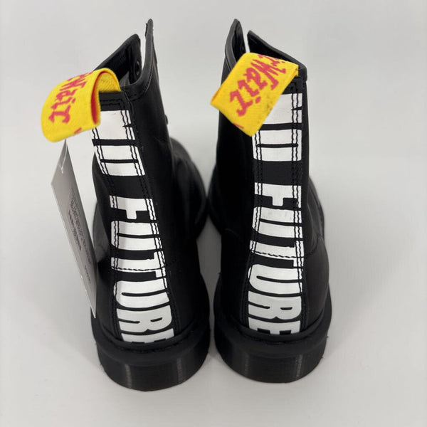 DR. MARTENS 1460 SEX PISTOLS MILLED GREASY + BACKHAND BOOTS