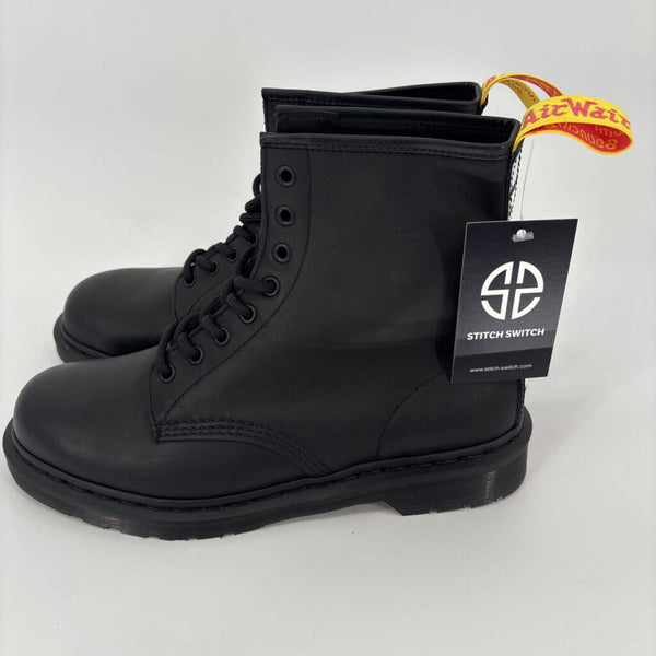 DR. MARTENS 1460 SEX PISTOLS MILLED GREASY + BACKHAND BOOTS