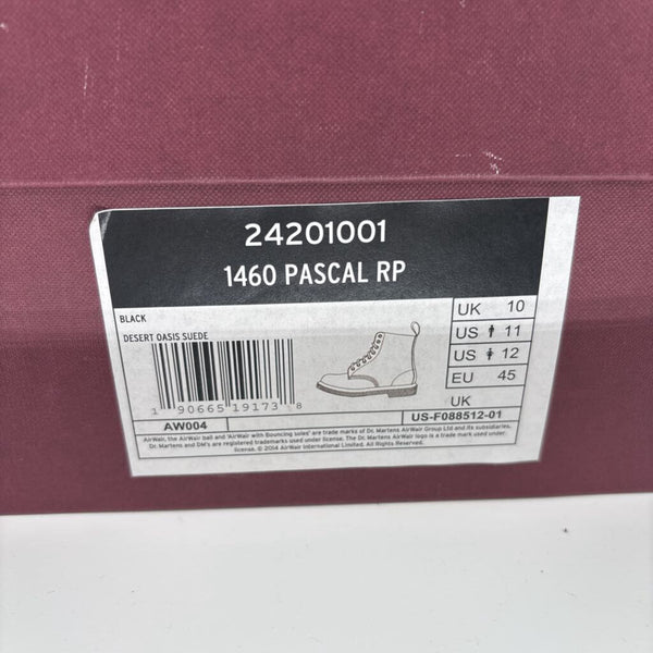 DR. MARTENS 1460 PASCAL RP DESERT OASIS SUEDE BOOTS (MADE IN ENGLAND)