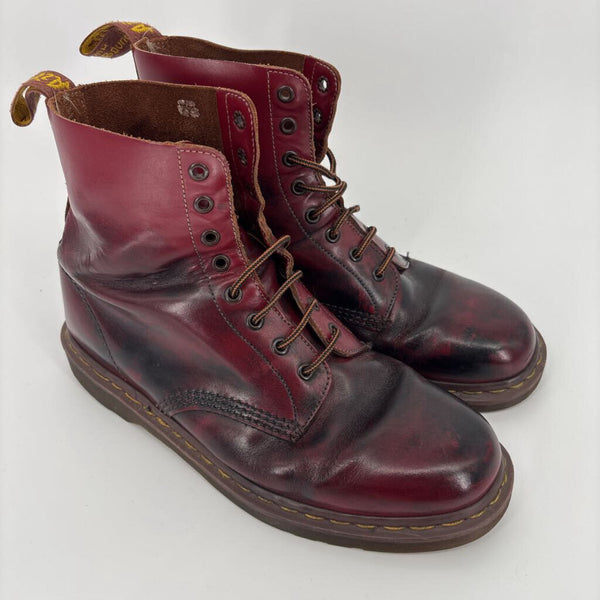 DR. MARTENS 1460 OXBLOOD BOOTS (MADE IN ENGLAND)