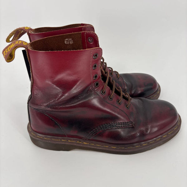 DR. MARTENS 1460 OXBLOOD BOOTS (MADE IN ENGLAND)