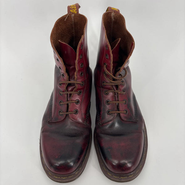 DR. MARTENS 1460 OXBLOOD BOOTS (MADE IN ENGLAND)