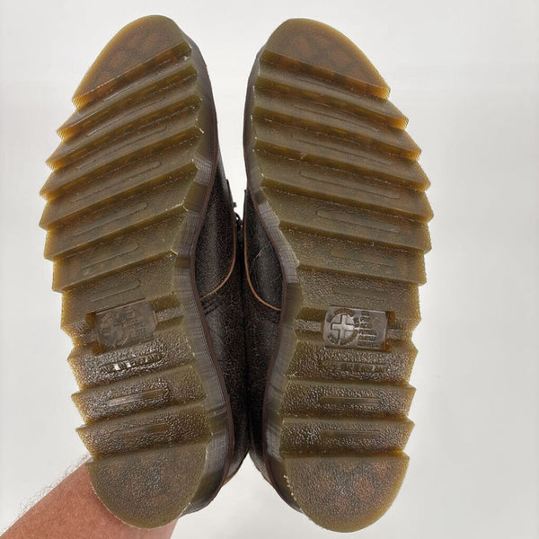 DR. MARTENS MADE IN ENGLAND WITH C.F. STEAD LEATHER BOOTS