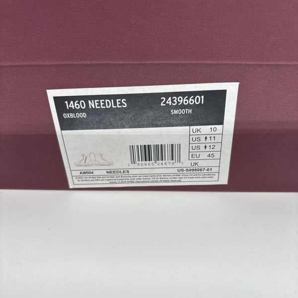 DR. MARTENS X NEEDLES 1460 SMOOTH BOOTS (MADE IN ENGLAD)