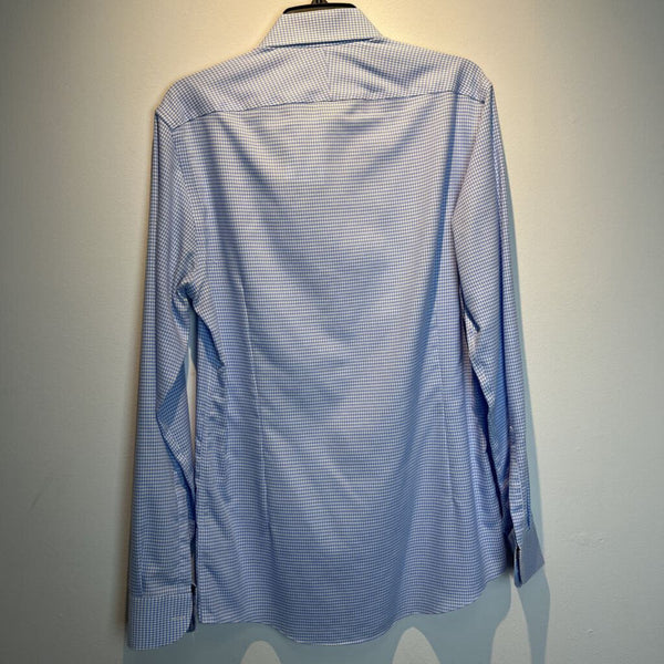 CHARLES TYRWHITT DRESS SHIRT BLUE - 15.5 36